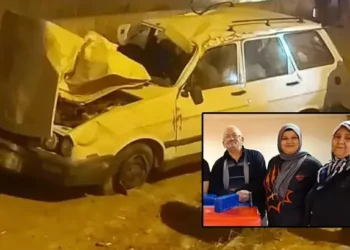 Otomobil takla attı baba hayatını kaybetti