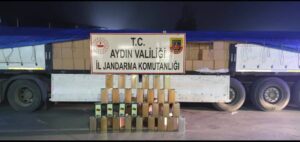 TIR dolusu 34 bin litre zeytinyağı ele geçirildi