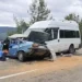 Otomobil ile minibüs çarpıştı, 5 kişilik aile yok oldu