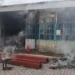 İşçi tiner bidonunun patlamasıyla yandı