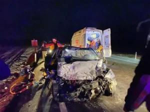 Kırıkkale‘nin Delice ilçesinde iki otomobilin çarpıştığı kazada 1 kişi öldü,