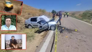 Otomobiller çarpıştı 2 kardeş hayatını kaybetti